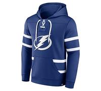 Fanatics NHL Tampa Bay Lightning Iconic Exclusive Pull à capuche, bleu, S