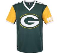 Fanatics Recovered NFL Team Color Block Jersey Maillot, Green Bay Packers., XL