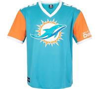 Fanatics Recovered NFL Team Color Block Jersey Maillot, Miami Dolphins, XL