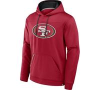 Fanatics San Francisco 49ers Defender Dotted NFL Hoody Rouge