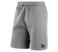 Fanatics - Short de survêtement NFL New York Giants avec logo primaire, couleur gris