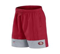 Fanatics Short tissé NFL San Francisco 49ers, rouge, L