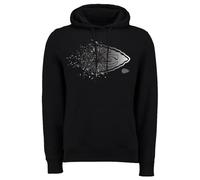 Fanatics Sweat à capuche avec logo NFL Kansas City Chiefs Noir/argenté, Noir , XXL