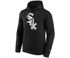 Fanatics Sweat à Capuche MLB Chicago White Sox Mid Essentials Crest Noir