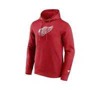 Fanatics - Sweat à capuche NHL Detroit Red Wings Primary Logo Graphic, rouge, XL
