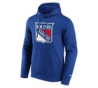 Fanatics - Sweat à capuche NHL New York Rangers Primary Logo Graphic - Couleur : bleu, bleu, L