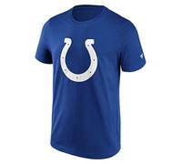 Fanatics - T-shirt graphique NFL Indianapolis Colts Primary Logo - Couleur : bleu, bleu, XXL