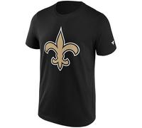 Fanatics T-Shirt NFL New Orleans Saints Prima Logo Noir pour Homme