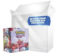 Fanatiko 10 Gold UV Protection Booster Pokemon (0,5mm) pour Box 36 Boosters