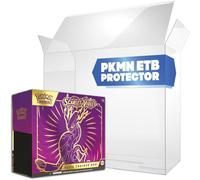 Fanatiko Pack de 5 Protection ETB Pokémon Gold - Protection ETB 0,5 mm avec Protection UV - Lot de Protections Souples pour Boîte Protection ETB Pokemon et Elite Trainer Box