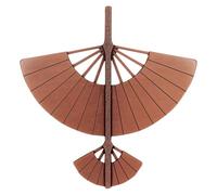 FaNaTtik Avatar : The Last Airbender Aang's Glider Mini réplique en métal - Édition limitée à collectionner (109 x 106 mm), finition bronze antique avec présentoir, sous licence officielle