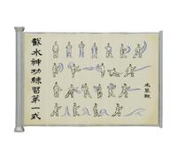 FaNaTtik Avatar : The Last Airbender Waterbending Scroll Metal Replica | Objet de collection en édition limitée, 70 x 100 mm, numéroté avec présentoir, produit sous licence officielle Avatar