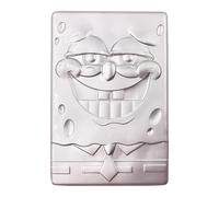 FaNaTtik Bob l'éponge 25e anniversaire Lingot en métal plaqué argent 999