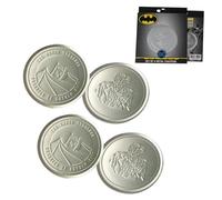 Fanattik DC Comics - Batman & The Joker - Set de 4 Dessous de Verres en métal