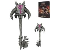 FaNaTtik DOOM : Réplique de clé secrète en métal The Dark Ages - Édition limitée (5000 exemplaires dans le monde), produit officiel, couleur argent antique