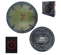 FaNaTtik DOOM: The Dark Ages Médaillon et carte d'art - Collection limitée - Produit sous licence officielle