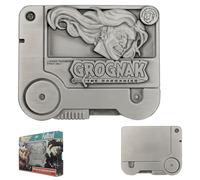 FaNaTtik Fallout Grognak the Barbare Holotape Réplique en métal - Édition limitée numérotée à collectionner avec support