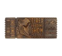 Fanattik Jurassic Park Feeding Show Ticket et Support en métal à Collectionner