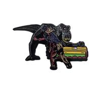 Fanattik - Jurassic Park-Pin Badge-Alan & T-Rex