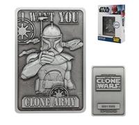 FaNaTtik Lingot métallique de collection Star Wars : The Clone Wars Captain Rex