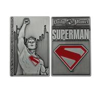 FaNaTtik Lingot Superman 2025 Last Son of Krypton | Édition limitée 5 000 pièces numérotées | Sous licence officielle 89 x 59 mm