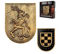 FaNaTtik Médaillon en métal de collection Resident Evil 4 Salazar Family Insignia