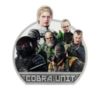 Fanattik Metal Gear Solid Delta « Cobra Unit » Édition Limitée Médaille Métal
