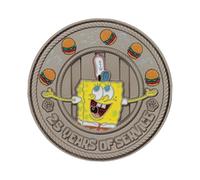 FaNaTtik Pièce de collection Bob l'éponge 25 ans de service