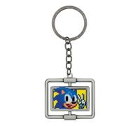 FaNaTtik Porte-clés Sonic le hérisson en métal | Édition limitée 9995 | Numéroté individuellement | Collection sous licence officielle