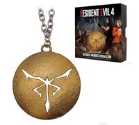 FaNaTtik Resident Evil 4 Bitores Mendez Médaillon de collection en métal sur chaîne