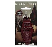 FaNaTtik Silent Hill 2 Lakeview 312 Porte-clés édition limitée en métal émaillé rouge avec message « Waiting for You » - Collection numérotée individuellement