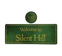 Fanattik Silent Hill Tapis De Bureau XL Et Sous-verre Set Vert