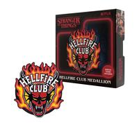 Fanattik Stranger Things Hellfire Club Édition Limitée Médaillon Métal Relief