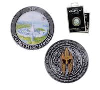 FaNaTtik The Elder Scrolls IV : Oblivion Imperial City Coin - Collection sous licence officielle limitée - Numérotée individuellement - 38 mm de diamètre