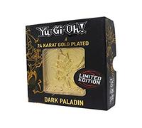 FANATTIK YU-GI-Oh! - Dark Paladin - Carte en Métal Plaqué Or Collector