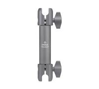 FANAUE Bras pivotant à double articulation, en aluminium, compatible avec les adaptateurs RAM Mounts de taille B/sphère de 1 pouce. Longueur du bras de 150 mm (DA-150pro)
