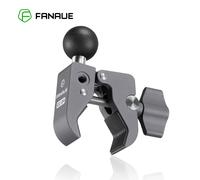 FANAUE-Pince de guidon à boule en aluminium, base de montage pour bras à double prise, support de téléphone de vélo et de moto, compatible avec Ram Lightning TS, 1 po AT-06