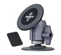 FANAUE SC-03T Support magnétique de voiture compatible avec les supports RAM de taille B à tête sphérique de 2,5 cm et support de téléphone de moto, le support de téléphone magnétique de voiture peut