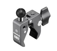 FANAUE Support de guidon en aluminium solide avec adaptateur de tête sphérique de 17 mm pour rails de 1,3 cm à 5,1 cm de diamètre, compatible avec les supports GPS Garmin et support de téléphone pour