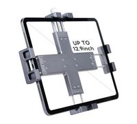 FANAUE Support en métal pour trépied iPad avec adaptateur à rotule de 2,5 cm - Support iPad rotatif à 360° - S'adapte à votre pare-brise, tableau de bord ou bureau - Pour toutes les tablettes de 8 à