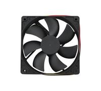 Gembird FANCASE3 Ventilateur, Refroidisseur et radiateur Boitier PC 12 cm Noir