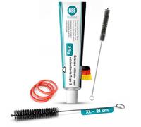 fancility® kit de nettoyage pour machine à café compatible avec Philips Saeco LatteGo et groupe café, 6 pièces, graisse 25 g, 2 brosses et 3 joints toriques, entretien et pièces de rechange
