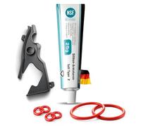 fancility Kit d'entretien et pièces de rechange 8 pièces pour unité de percolation Siemens modèles EQ (EQ9 EQ8 EQ7 EQ6 EQ5 Bosch Vero) - Avec graisse silicone 25 g, 1 joint d'étanchéité et 6 joints
