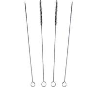 fancility Lot de 4 brosses de nettoyage (Ø 21 cm) pour machines à café, tuyau à lait et bec verseur à café, pour groupe café Miele, Jura, Siemens, Krups, Saeco, Melitta, Bosch, Nivona