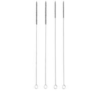 fancility® Lot de 4 brosses de nettoyage XXL 3 mm et 7 mm de diamètre pour conduites de lait des machines à café telles que Miele, Jura, Siemens, Krups, Saeco, Melitta, Bosch, Nivona, groupe