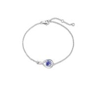 FANCIME Bracelet pour femme en argent 925 plaqué or infini avec pierre de naissance bijoux fins cadeaux fête des mères Saint-Valentin anniversaire pour elle épouse mère