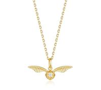 FANCIME Collaboration Harry Potter - Collier Golden Snitch - Cadeau pour femme et fille