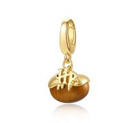 FANCIME Harry Potter x Collaboration - Bertie Bott’s Beans Charm - Lightning Puff Flavor, Sterling Silver Charms Necklace Jewellery Gift for Women Girls