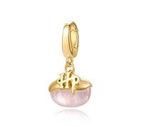FANCIME Harry Potter x Collaboration - Bertie Bott’s Beans Charm - Marshmallow Flavor, Sterling Silver Charms Necklace Jewellery Gift for Women Girls