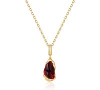 FANCIME Harry Potter x Collaboration - Philosopher’s Stone Necklace - Gold, Sterling Silver Pendant Necklace Jewellery Gift for Women Girls